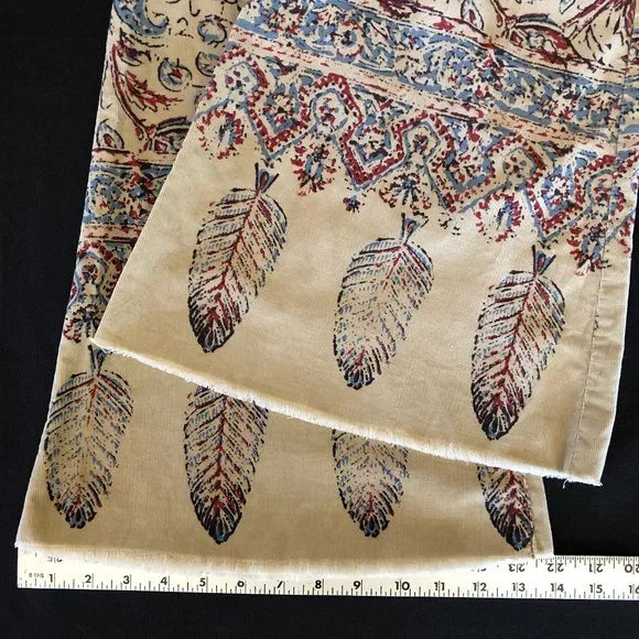 Free People New Delhi Border Flare Corduroy Size 29 - Picture 11 of 15